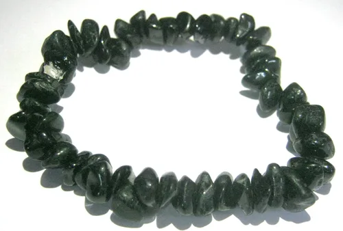 Vista 2 de Pulsera de turmalina negra milagrosa de cristal curativo a la moda, regalo de joyería de Wicca para energía psíquica, bienestar, piedras preciosas
