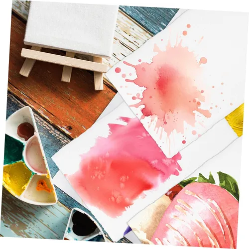Vista 4 de ARTIBETTER 25sheets Cold Press Watercolor Paper Deckle Edges Blank Artist Paper for Painting Sketching and Card Making Versatile Use for All Skill