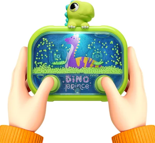 Vista 9 de Juego de agua de mano con luz - Juguete de bola de agua para niños a partir de 3 años, juguete retro, juego de viaje en automóvil sin pantalla