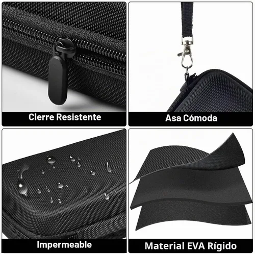 Vista 9 de Funda para calculadora TI-30XS/TI-30XIIS/TI-30Xa/TI-36X Pro Negro
