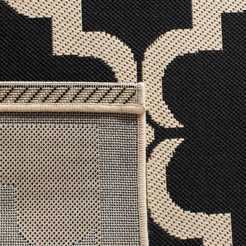 Vista 19 de SAFAVIEH Alfombra lavable al aire libre Courtyard Collection - 9 x 12 pies, beige y terracota, no desprende pelusa y fácil limpieza, ideal