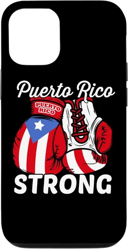 Vista 28 de Guantes de boxeo con la bandera de Puerto Rico para iPhone 16 Boricua Puerto Rican Pride Case