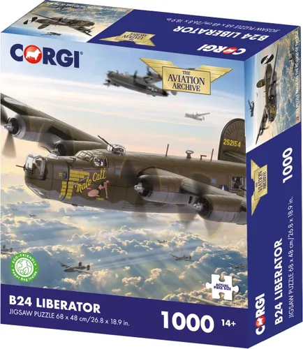 Vista 5 de Corgi Avro Lancaster B.I WWII Aviación Militar Rompecabezas de 1000 piezas HVCCG0002
