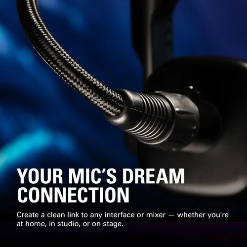 Vista 7 de Elgato Cable XLR – Cable de micrófono blindado para grabación de estudio y producción en vivo, pines chapados en oro, macho a hembra, para micrófono