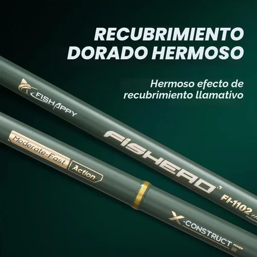 Vista 6 de Fibra de carbono Surf Rod Saltwater Surf Spinning caña de pescar con Seaguide Reel Seat