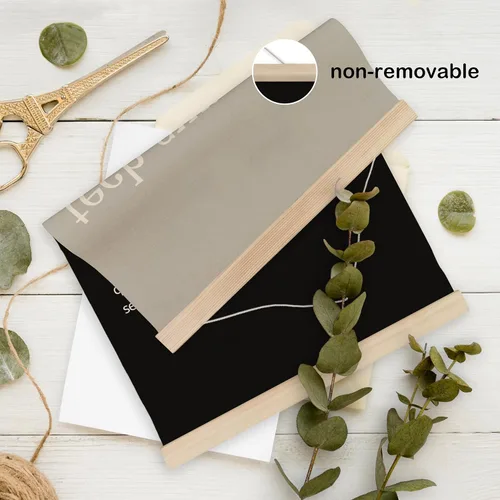 Vista 5 de HRQKO Tech Support Definition - Marco para colgar pósteres, arte de pared moderno y minimalista con marcos de madera, regalos de soporte técnico