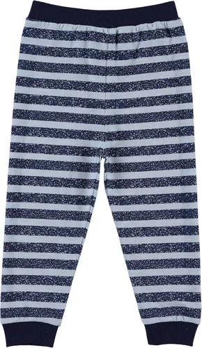 Vista 2 de Cudlie Paquete de 5 pantalones deportivos para bebés y niños pequeños, pantalones deportivos ligeros y cónicos, pantalones deportivos de descanso