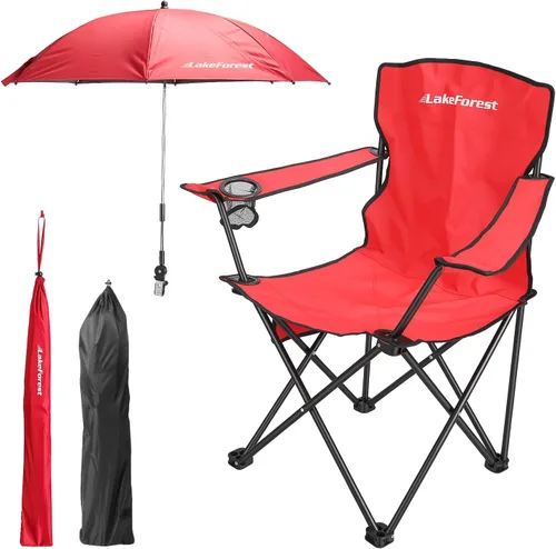 Vista 14 de Reclining Camping Chair with Footrest, 4-Position Adjustable Zero Gravity Chair, Portable Folding Camping Lounge Chair with Headrest Cup Holder &