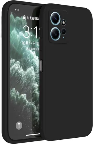 Vista 28 de Funda de silicona TPU compatible con Redmi Note 12 Pro 5G (6.67 pulgadas), funda de funda, color blanco antiguo