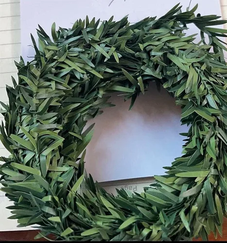 Vista 5 de Mini Wild Leaves Greenery Garland 6 Ft Length
