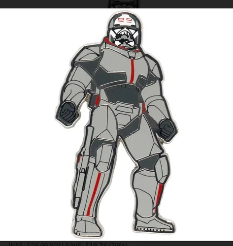 Vista 7 de Star Wars The Bad Batch - Paquete de 5 pines esmaltados, exclusivo de Entertainment Earth, color gris