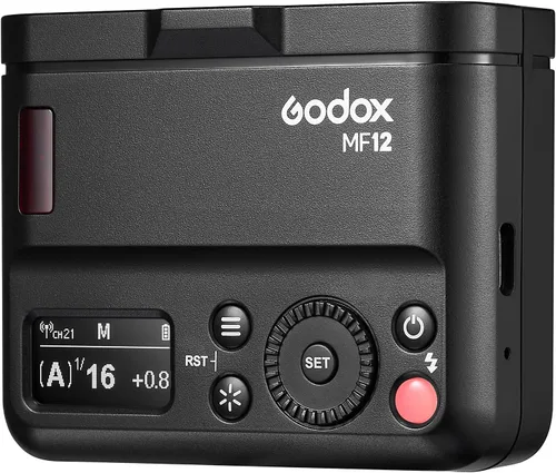 Vista 5 de Godox MF12 K2 - Paquete de macro flash, 2 luces, 0.08 oz TTL, iones de litio integrado, USB C • 2× MF12 Macro Flash Heads • 2.4 Ghz Godox X