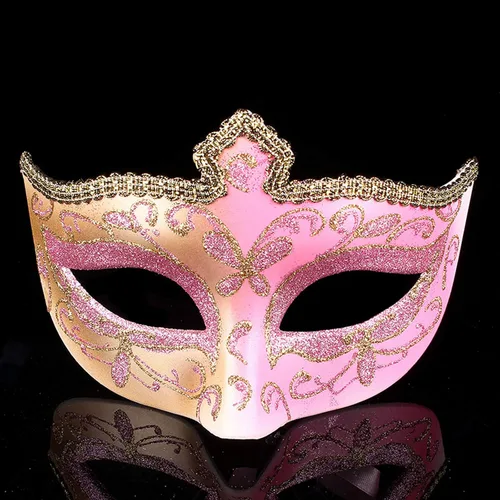 Vista 2 de Masquerade Party Mardi Musical MaskMe Vintage Gras Checkered Mens