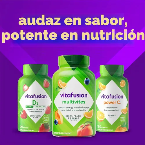 Vista 11 de Vitafusion Gomitas de vitaminas para adultos, 120