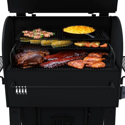 Vista 2 de Oklahoma Joe's Marshal Centerbox ahumador, negro - 23202164