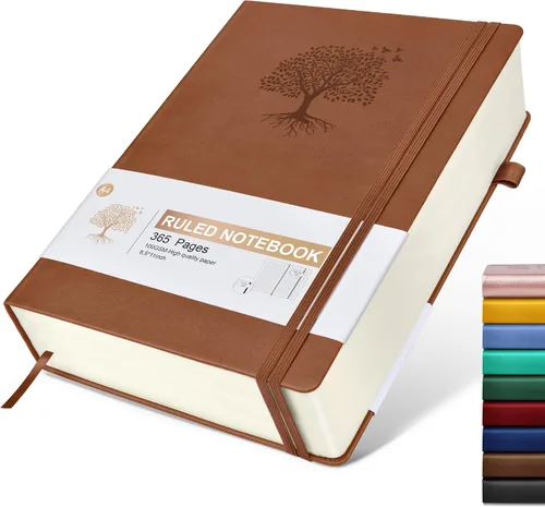 Vista 19 de Ansopu Cuaderno de puntos, 360 páginas numeradas, cuadrícula de puntos, de 8.5 x 11 pulgadas, papel de punto de 3.53 oz/m², tapa dura gruesa