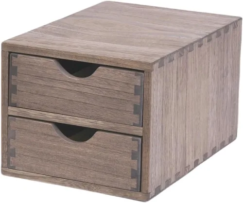 Vista 10 de DDYURI Soportes para cápsulas de café de 1 capa y 1 cajón, marrón oscuro (CF1D1C-DK)