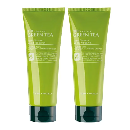 Vista 6 de TONYMOLY The Chok Chok - Limpiador de espuma de té verde
