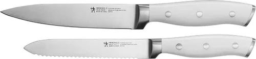 Vista 4 de HENCKELS Forged Accent Razor-Sharp - Juego de cuchillos de chef compactos de 2 piezas, cuchillo de ingeniería alemana informado por más de 100 años