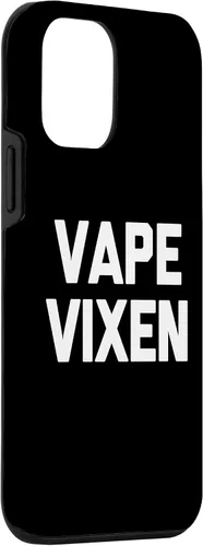 Vista 3 de iPhone 12 mini Vape Vixen T-Shirt divertido dicho sarcástico fumar vaping caso