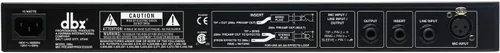 Vista 2 de DBX 286s Micrófono procesador preamplificador.