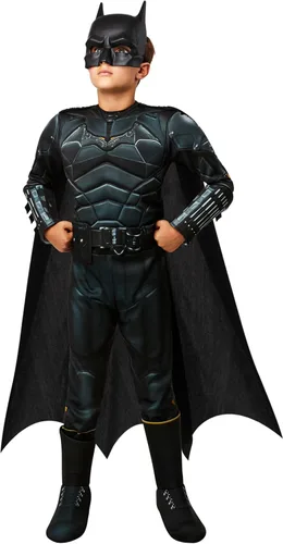 Vista 2 de Rubies The Batman: Batman Costume for Kids, Boy's Small