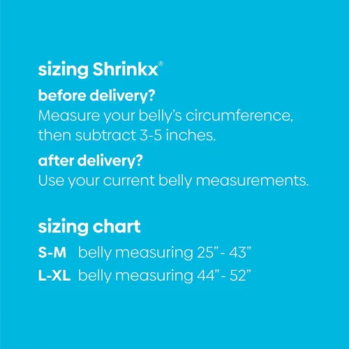 Vista 8 de Upspring Shrinkx Belly Charcoal Postpartum Belly Wrap, Adjustable Postpartum Belly Band to Support, Slim and Smooth After Baby