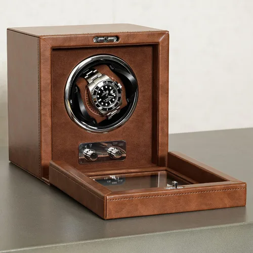Vista 4 de ROTHWELL Bobinadora de reloj individual para relojes automáticos con motor silencioso con múltiples velocidades y ajustes de rotación