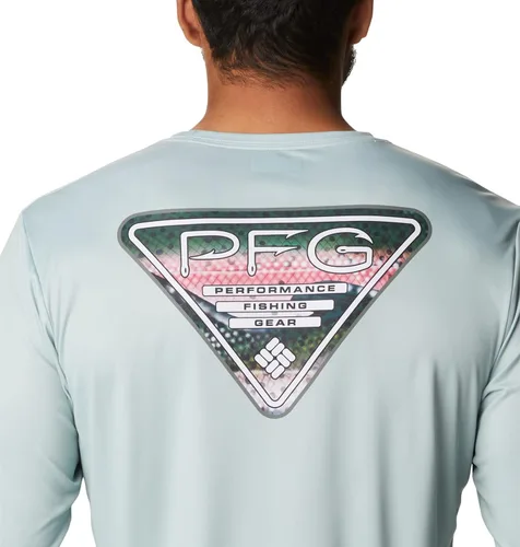 Vista 5 de Columbia Mens Terminal Tackle PFG Fish Triangle Ls