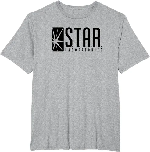Vista 19 de The Flash Camiseta con logotipo de la serie TV S.T.A.R. Labs, Blanco, S