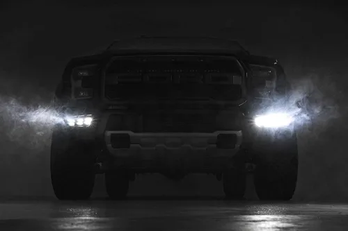 Vista 5 de Rough Country Kit de luces antiniebla DRL LED triple para Ford Raptor 2017-2020 - 70700DRL