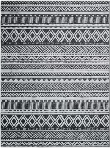 Vista 3 de Zacoo Alfombra bohemia de 4 x 6 pies, lavable a máquina, marroquí, para dormitorio, sala de estar, alfombra bohemia suave y antideslizante