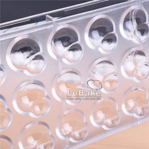 Vista 6 de 21 cavidades botella calabaza cucurbit maní forma policarbonato PC chocolate molde cubo hielo molde chocolate chocolate hacer moldes DIY