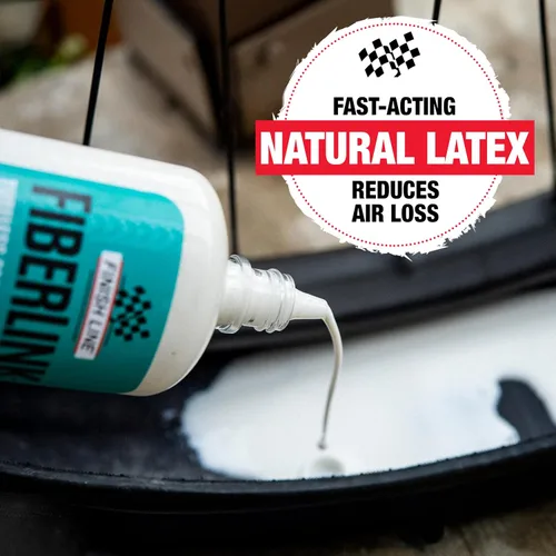 Vista 4 de Sellador de látex FiberLink Pro 1 gal kits de reparación de neumáticos de ciclismo