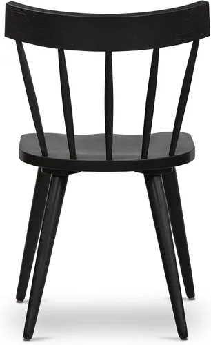 Vista 6 de POLY & BARK HAVA 300000 silla de comedor Negro