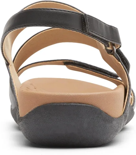 Vista 3 de Rockport Sandalia plana con correa ajustable para mujer