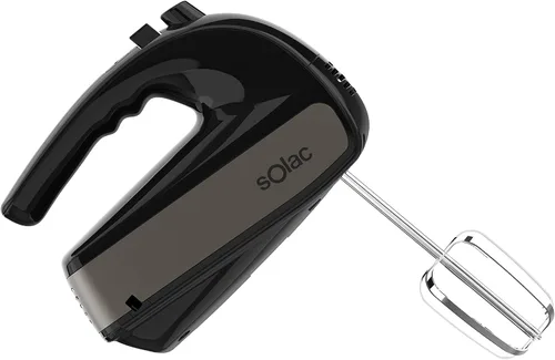 Vista 4 de SOLAC Batidora de mano de 5 velocidades y 200 W + Turbo