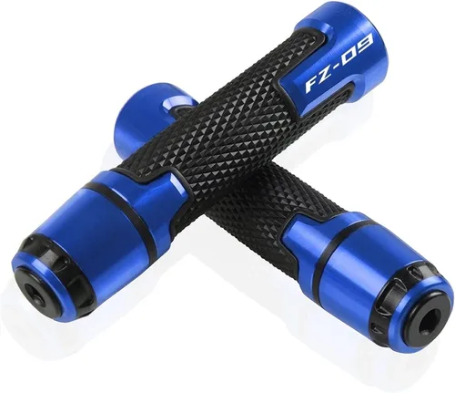 Vista 13 de Tapón para manillar de motocicleta, pomos antideslizantes para mango de scooter extremos de manillar de mano de 7/8 pulgadas, 0.866 in con logotipo