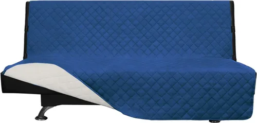 Vista 212 de Easy-Going - Funda reversible para sofá, resistente al agua, con varillas de espuma y correas elásticas, protector de muebles para mascotas y perros