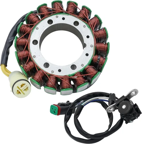 Vista 5 de Caltric Bombardier de la bobina del estator y de la recogida compatible con Can-Am Ds 650 Ds650 Baja 2002-2004