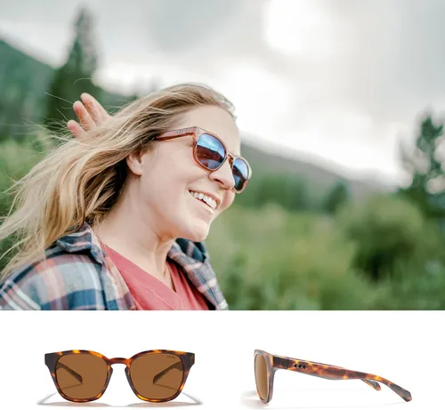 Vista 2 de Zeal Optics Windsor Gafas de sol polarizadas basadas en plantas para hombres y mujeres