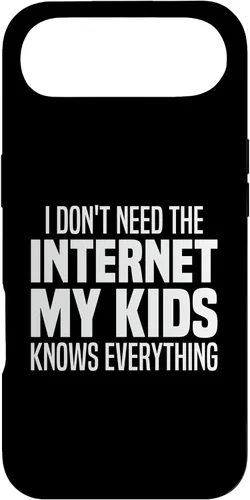 Vista 27 de I Don't Need The Internet My Kids Knows Everything - Parents Case for iPhone 17