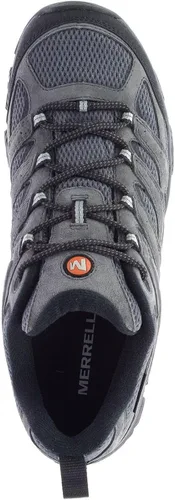 Vista 5 de Merrell Zapato de senderismo impermeable Moab 3 para hombre, Granite, 8.5 Wide