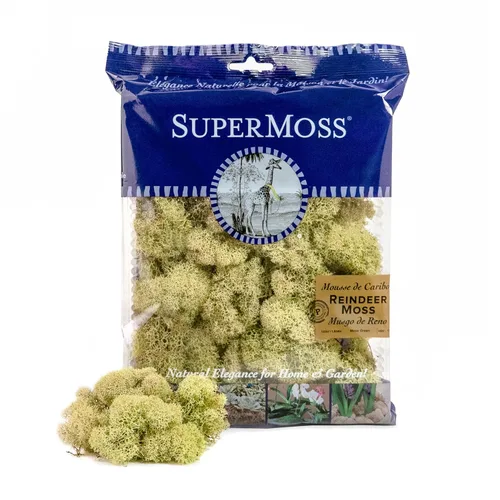 Vista 14 de SuperMoss 21786 Musgo de Reno Preservado Negro, Aprox. 3 lb Estuche a Granel
