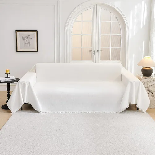 Vista 27 de MYSKY HOME Fundas para sillón, funda para silla reclinable, color beige, fundas de sofá para sofá modular en forma de L, fundas de sofá de gran