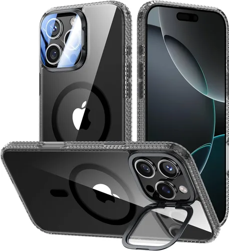 Vista 33 de VOFATA [Protección Completa Mejorada de la Cámara] para Funda iPhone Air con Cubierta de Cámara con Soporte [Compatible con MagSafe][Protección