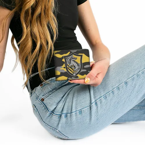 Vista 7 de Buckle-Down Billetera plegable para hombre Harry Potter, 4.0" x 3.5", Harry Potter, Buckle-down Cartera plegable Harry Potter