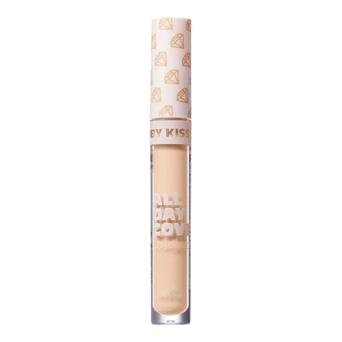 Vista 2 de Ruby Kisses Corrector para todo el día, ligero, cobertura completa, corrector multiusos, 0.13 onzas líquidas (porcelana justa)