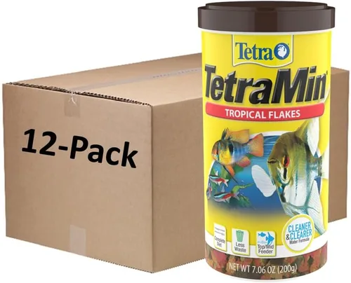 Vista 17 de TetraMin Alimento en escamas tropicales nutricionalmente equilibrado para peces tropicales, 2.2 oz