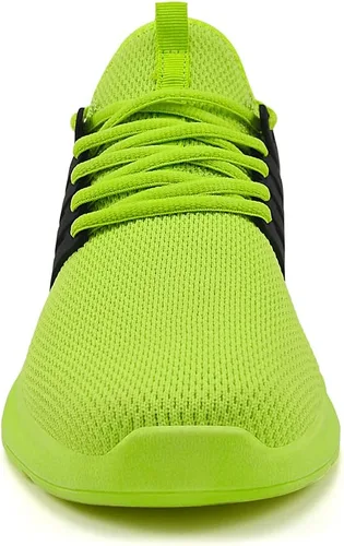 Vista 3 de tenis para hombre, antideslizantes, resistentes al deslizamiento, de punto.